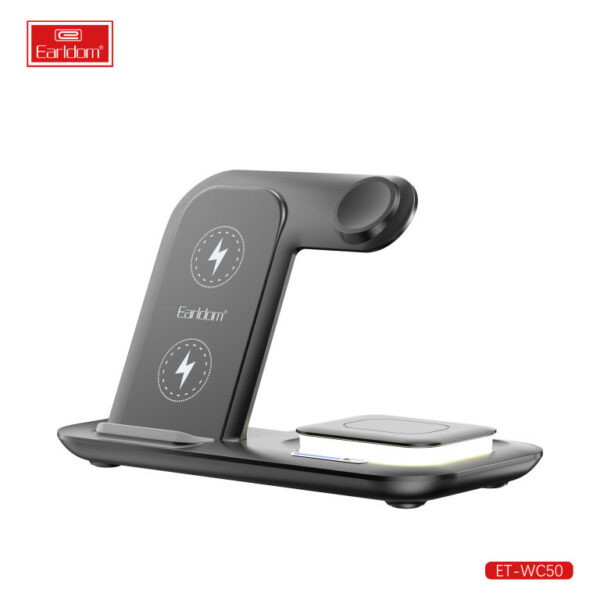 Chargeur Sans Fil Earldom ET-WC50 15W – Support Smartphone Fast Charge