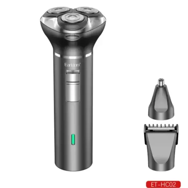 Rasoir & Tondeuse 2-en-1 Rechargeable Earldom HC02 – Coupe Cheveux et Barbe Sans Fil