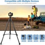 Trépied Professionnel NEEPHO NP-910A 210cm Smartphone Caméra & Vidéo Aluminium – Image 3