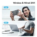 Power Bank Magnétique USAMS CD231 - 5000mAh – 20W Fast Charging – Image 5