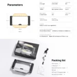 Stabilisateur Vidéo NEEPHO NP-L5 U-Rig LED RGB avec Télécommande Bluetooth – Image 5
