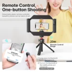 Stabilisateur Vidéo NEEPHO NP-L5 U-Rig LED RGB avec Télécommande Bluetooth – Image 9