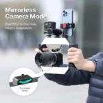 Stabilisateur Vidéo NEEPHO NP-L5 U-Rig LED RGB avec Télécommande Bluetooth – Image 8