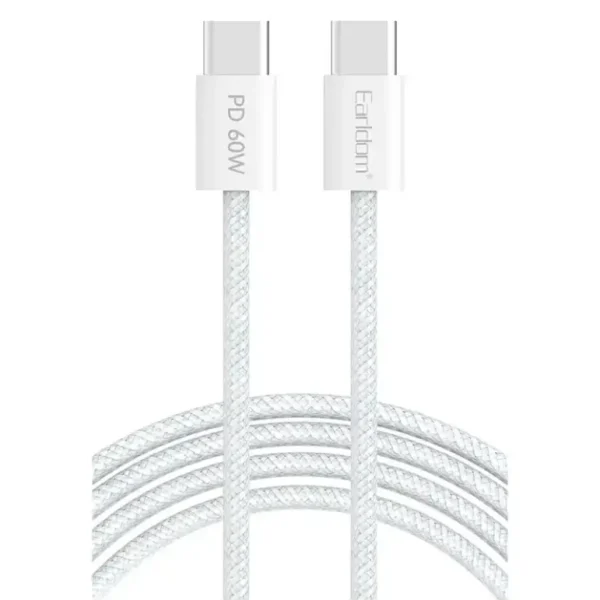 Câble USB-C vers USB-C Charge Rapide 60W – Earldom EC-190CC