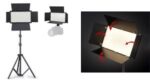 Panneau Lumineux LED Portable avec Trépied &amp Télécommande – RL-1800