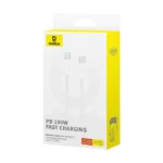 Câble Baseus Type-C vers Type-C 100W PD Fast Charging – Image 11