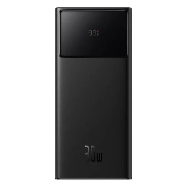 Power Bank 30000 mAh 30 W Baseus Star‑Lord – Charge Rapide & Écran LED