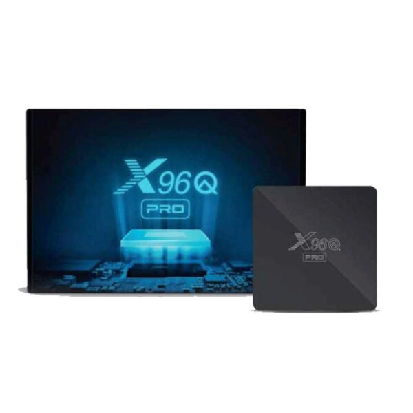 Box Android TV X96Q Pro 4GB 32GB UHD 4K WiFi Dual Band Smart TV