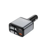 Chargeur Voiture WiWU Exeed 117W Fast Charge USB-C PD + QC3.0 LED – Image 2
