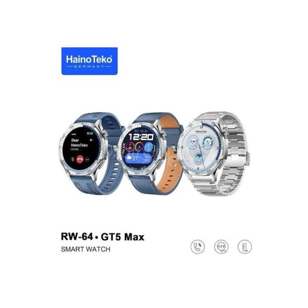 Montre connectée Haino Teko GT5 Max AMOLED appel Bluetooth sport