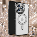 Coque Diamond Crystal MagSafe Compatible iPhone et Samsung – Élégance & Protection – Image 2
